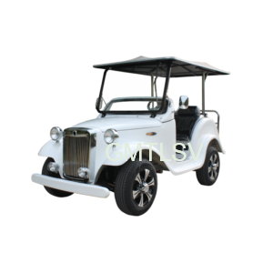 Classic Electric low speed golf car 4 seats vintage and antique style 5KW AC motor lithium battery and aluminum frame available