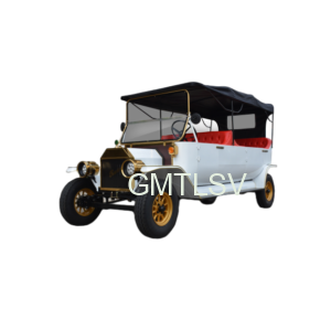4 seater electric royal retro horseless carriage for city sightseeing tours with or without doors