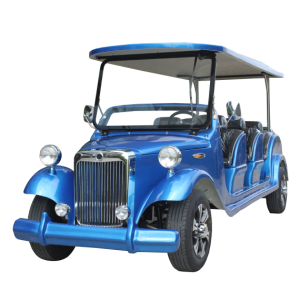 Vintage golf cart with classic design