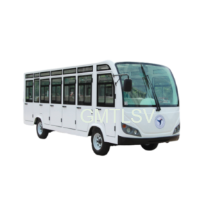 23-Seat Enclosed Tourist Electric Sightseeing Bus Tour Attractions Resort School Electric Shuttle Bus