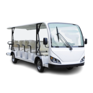 23 Seats Airport Shuttle Resorts Parks Factory Using Electric Sightseeing Electric Car Battery Powered Tourist Bus