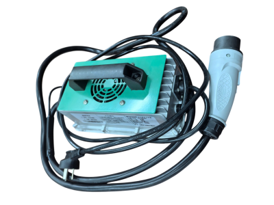 Modern golf cart with smart features