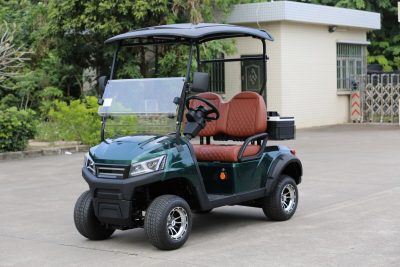 4WD Electric Golf Cart in Natural Setting