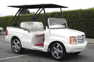 Cadillac golf cart