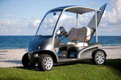 Garia luxury golf cart
