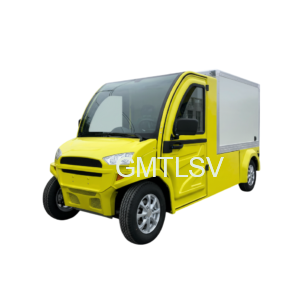 Enclosed 2 passenger Electric Food Van Scooter Delivery Mini Cargo Truck 4 Wheeler Micro-cars