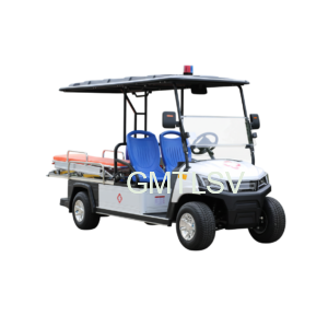 GM Custom 2Seater Utility Ambulance Golf Cart Base 3.8kW 48V Power System Healthcare Solution