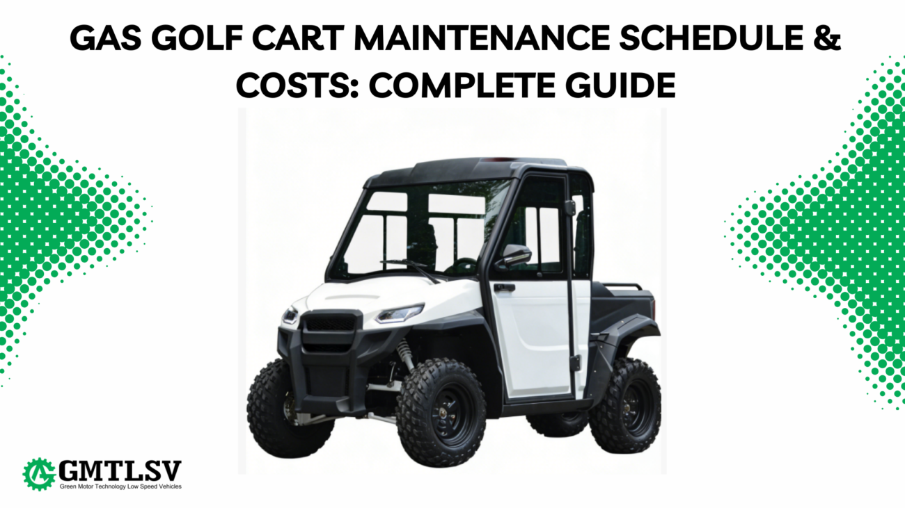 Gas Golf Cart Maintenance Schedule & Costs
