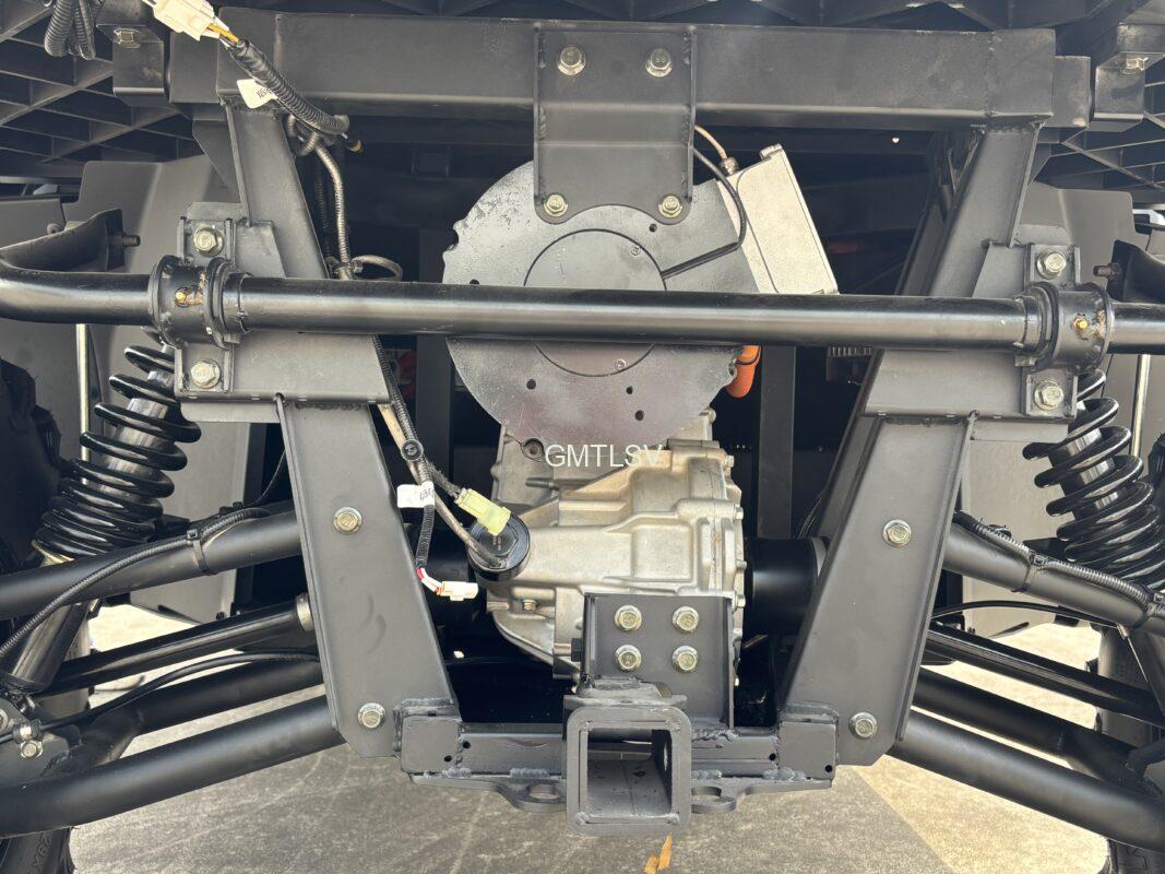 motor and transmission for electric UTV