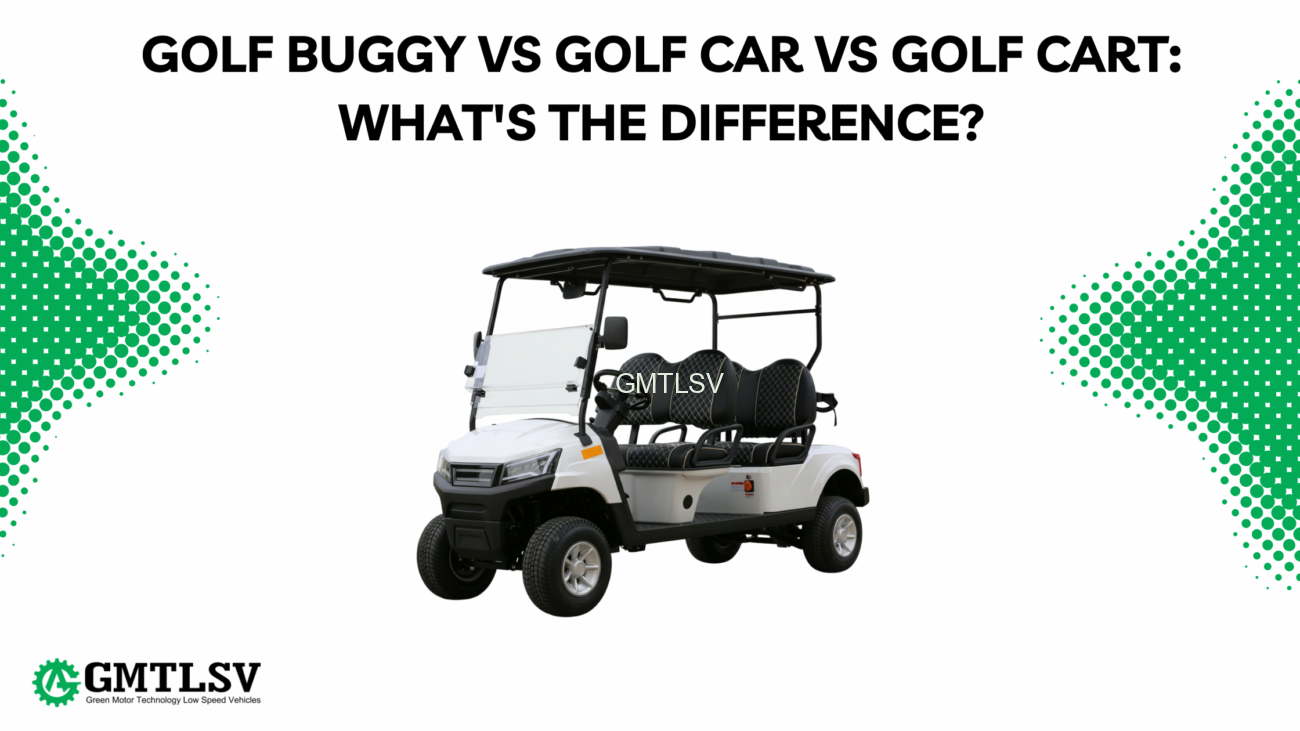 Golf Buggy vs Golf Car vs Golf Cart