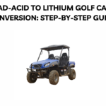 Lead-Acid to Lithium Golf Cart Conversion