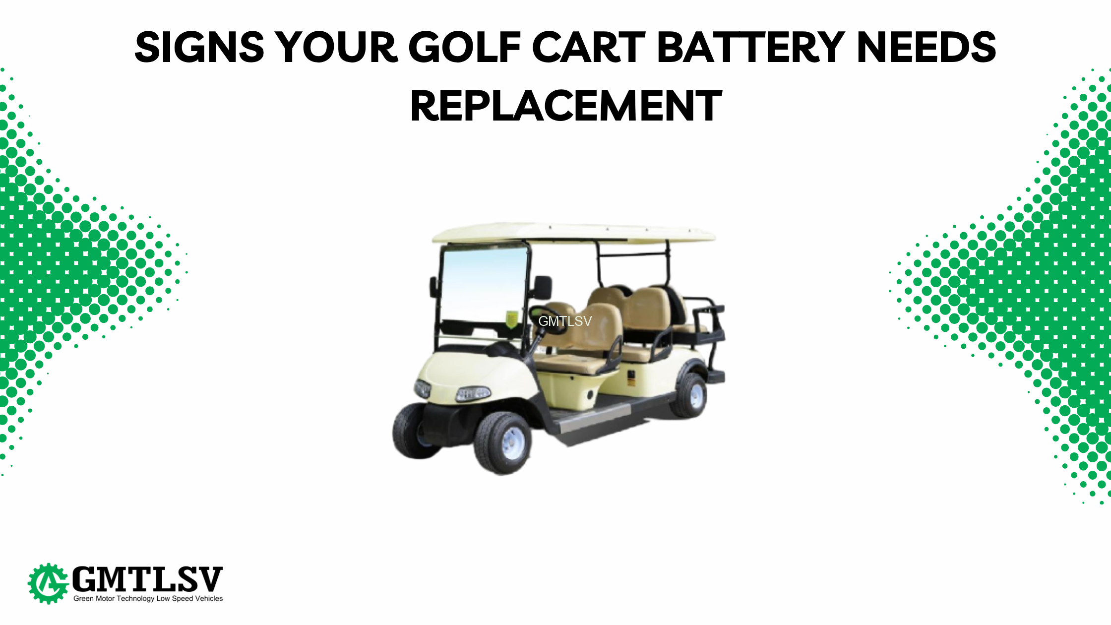 Signs Your Golf Cart Battery Needs Replacement