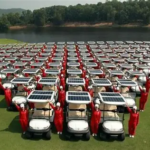 solar panel golf cart