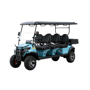 Electric Lifted Golf Cart 6 Seater & 6+2 Seats or 6 with Cargo Box  | Lifted Utility Vehicle
