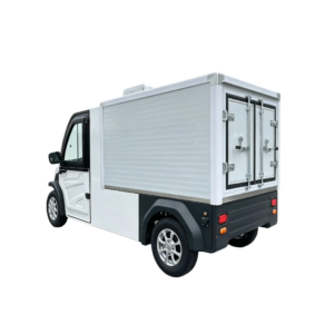 Resort Electric Refrigerated Cargo Cart with Air Conditioning Cabin