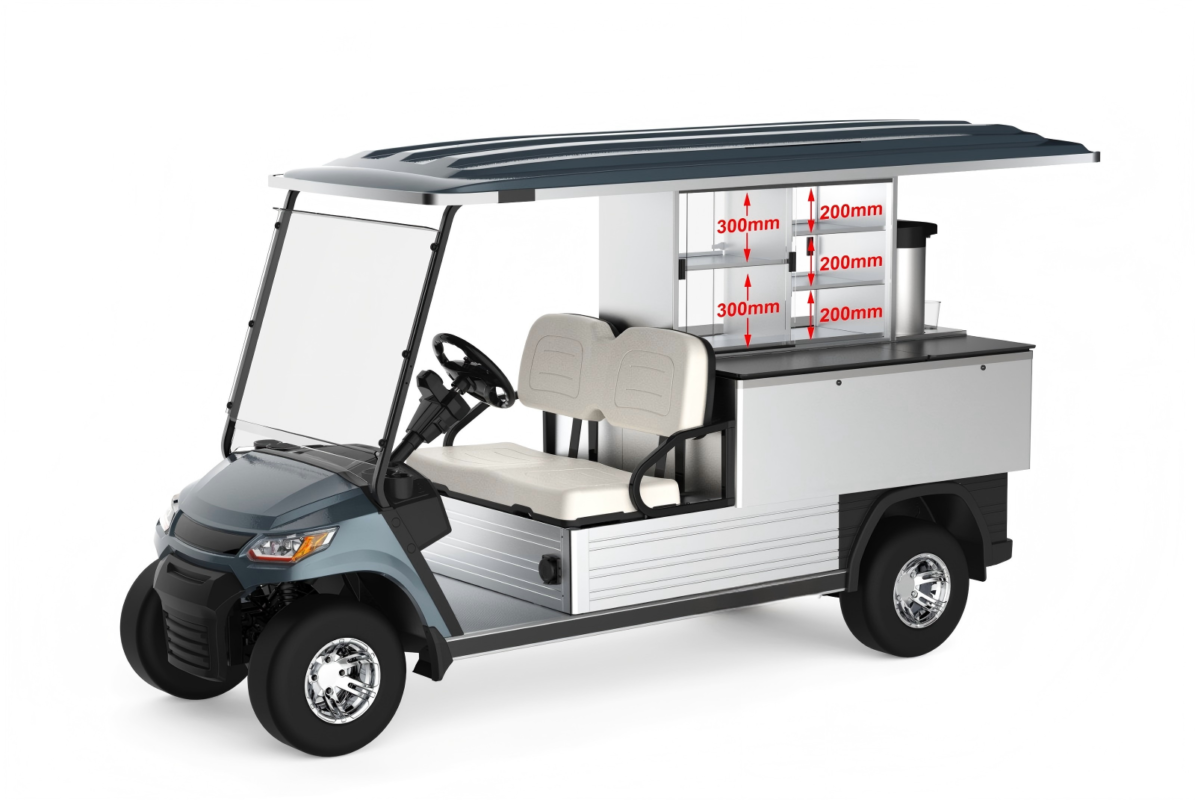 Food & Beverage Service Golf Cart ，