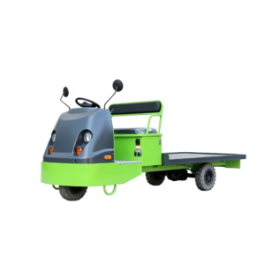 3 Wheel 1 Ton Electric Tow Tractor | 5KW Battery Powered Industrial Tow Tug