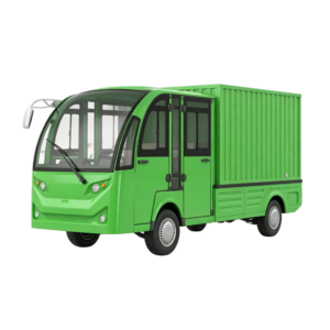 GT-4-1 Double Cab Electric Box Cargo Truck Enclosed Utility Vehicle