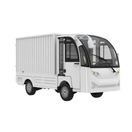 GT-2 Enclosed Electric Box Cargo Truck Electric Utility Vehicle with door