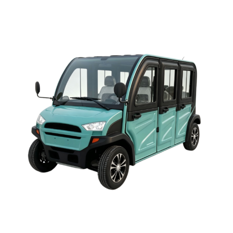 6 Seat Enclosed Electric Golf Cart with AC & Heater | Golf Cart Replacement for Community, Resort and Private Transportation