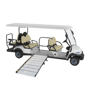Wheelchair Accessible Electric Golf Cart | ADA Handicap Golf Cart with Wheelchair Securement System