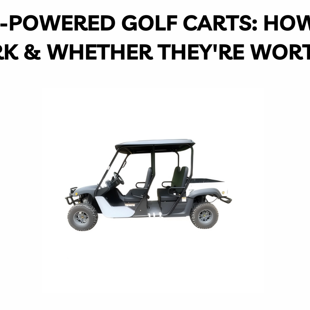 Solar-Powered Golf Carts