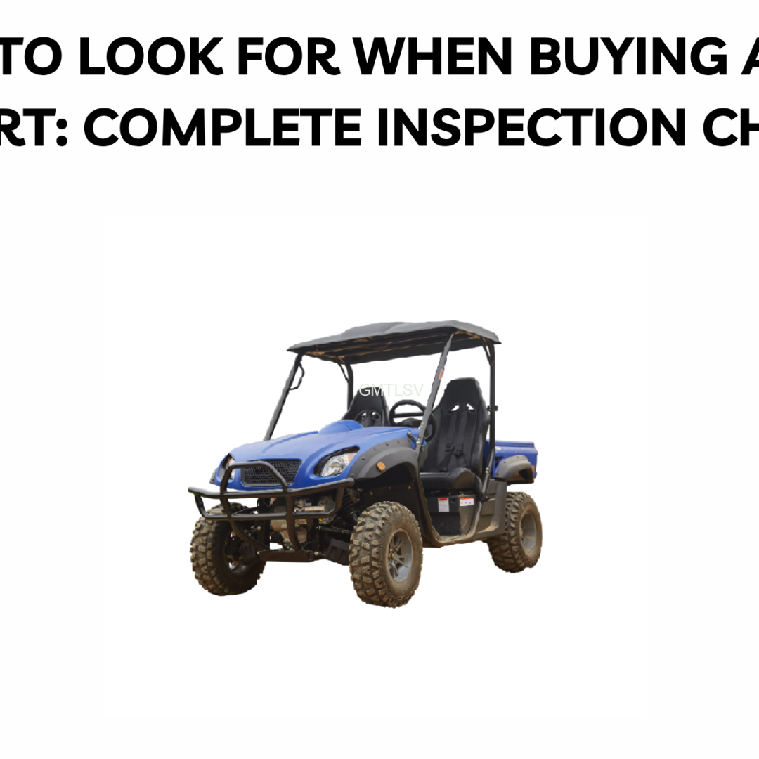 What to Look for When Buying a Used Golf Cart: Complete Inspection Checklist