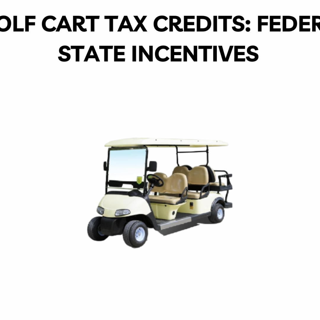 Solar Golf Cart Tax Credits