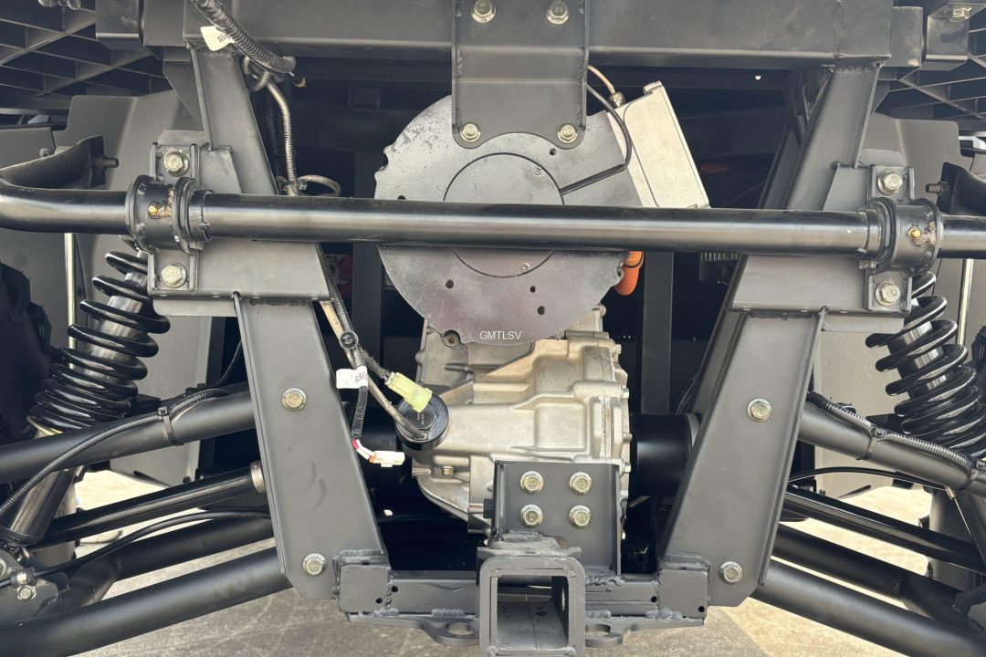 motor and transmission for electric UTV