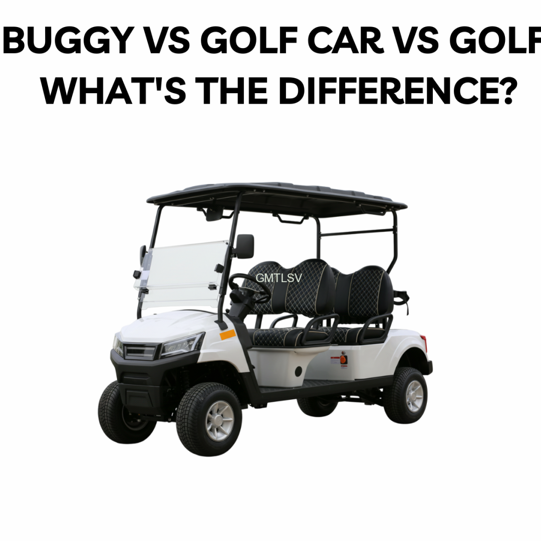 Golf Buggy vs Golf Car vs Golf Cart