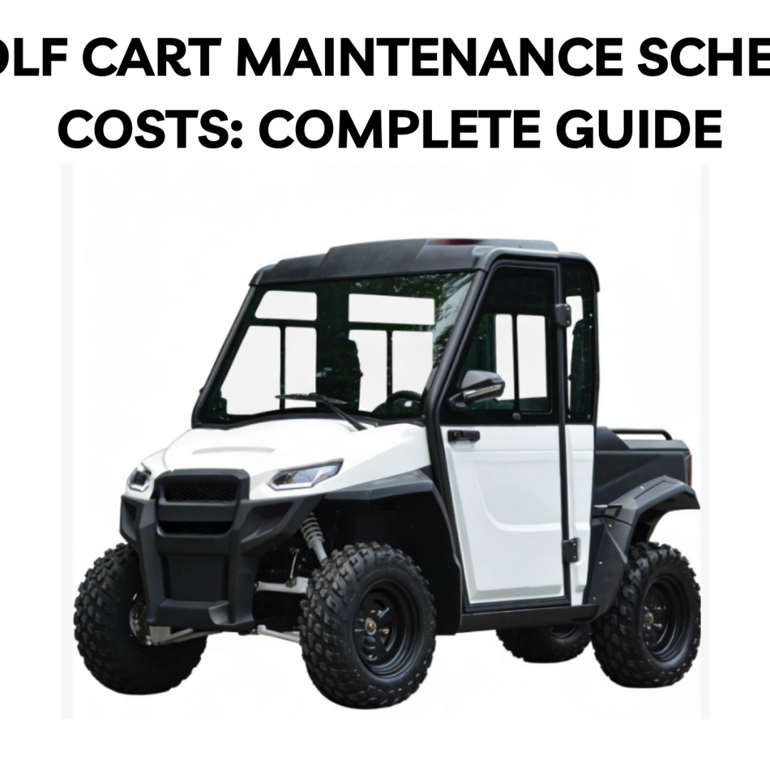 Gas Golf Cart Maintenance Schedule & Costs